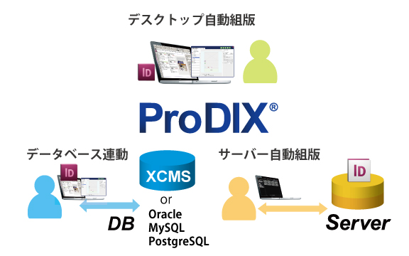 ProDIXシステムイメージ